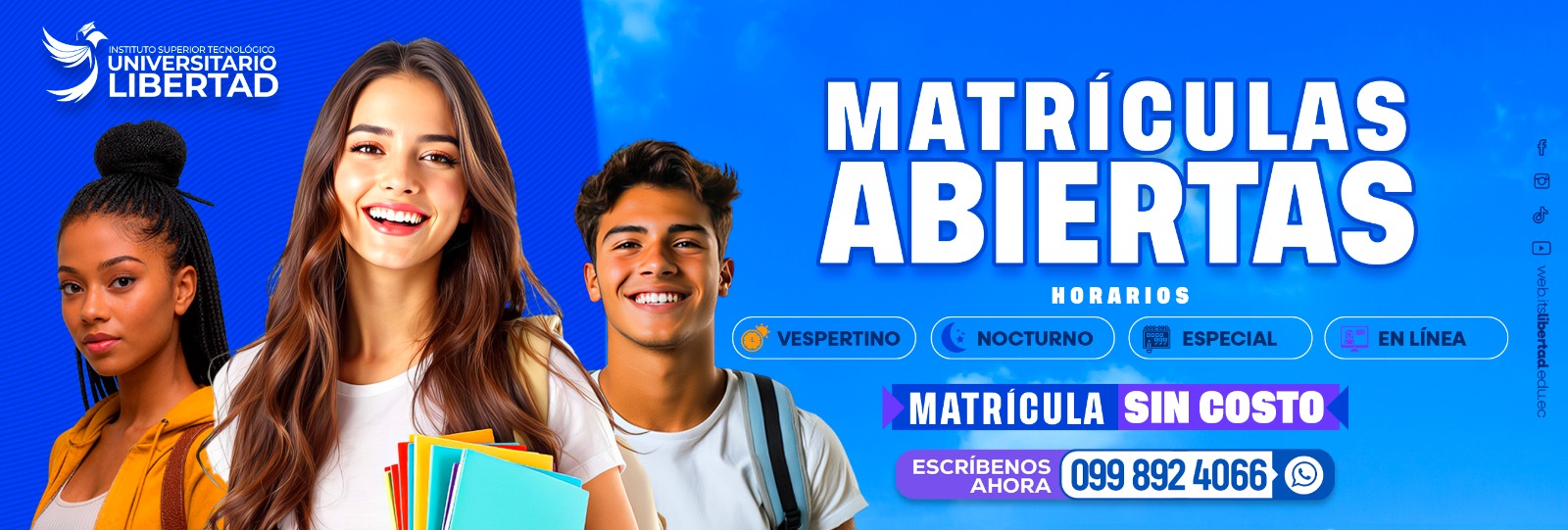 Matriculas Abiertas P35 Portada SIN COSTO